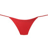 iixiist Brazilian Bottoms Tie Up Bikini Ruby Red Metallic Frankii Swim Frankie Swim Frankie Swimwear