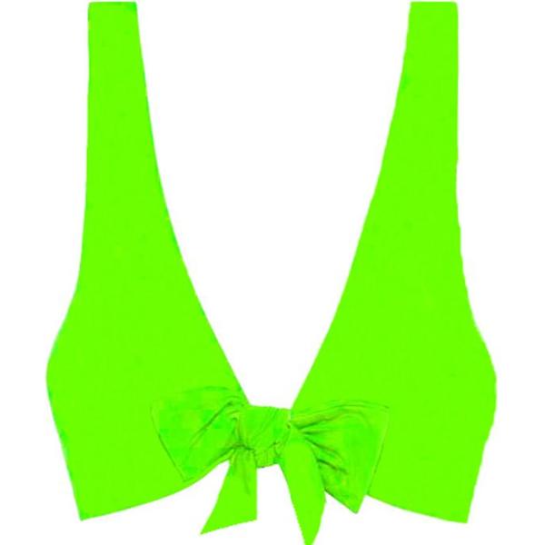 frankie swimwear frankii swim Cuba tie top lime green electric neon matte seamless bikini frankieswimwear frankieswim 