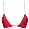 frankie swimwear frankii swim tropez tri rouge red metallic ribbed seamless bikini frankieswimwear frankieswim 