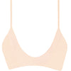 iixiist Baby Bralette bikini top pastel peach seamless swimwear Frankie Swim Frankii Swim Frankie Swimwear