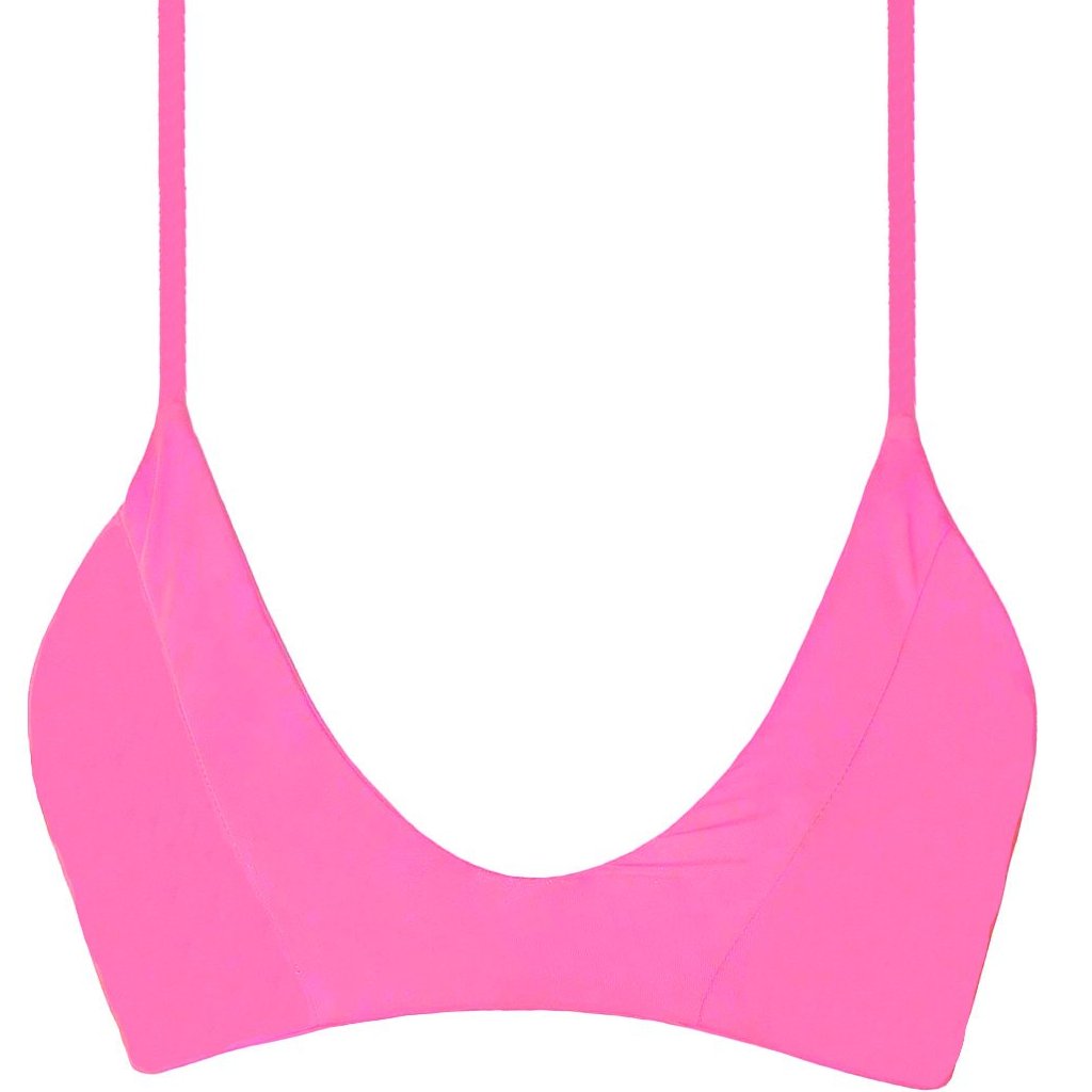 frankie swimwear frankii swim baby bottoms strawberry pink electric neon fluorescent matte seamless bikini frankieswimwear frankieswim 